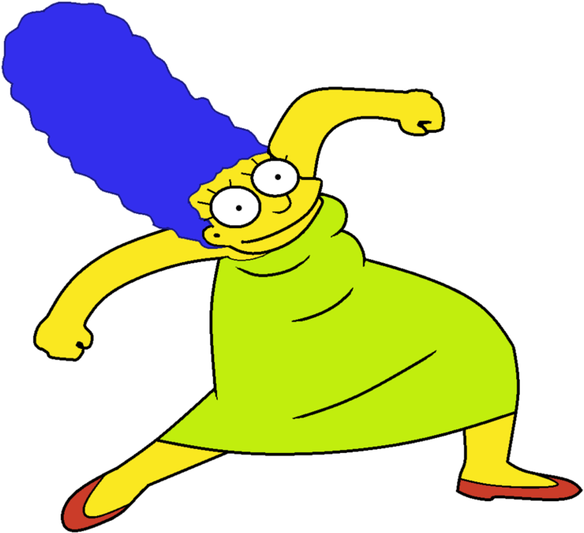 Transparent Marge Krump - Marge Simpson Krump Png (983x812)