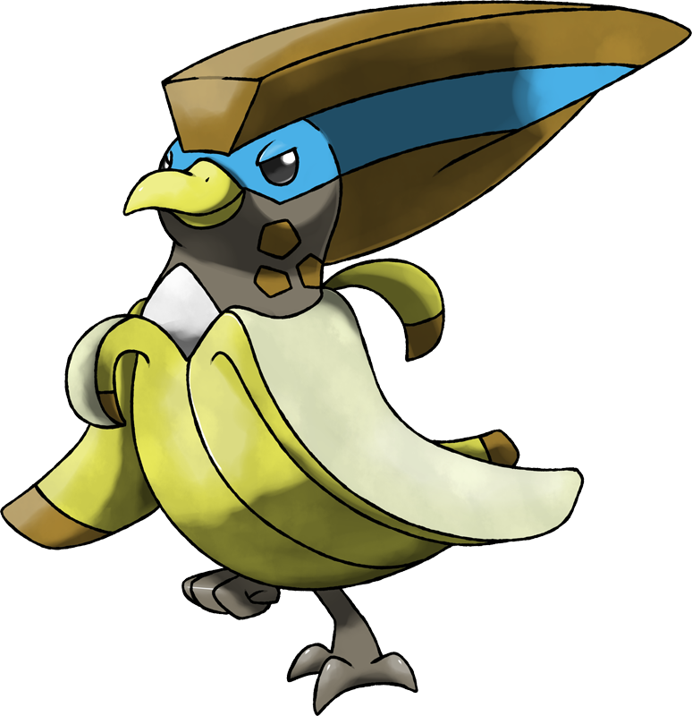 099 Cavenbird By Marix20 - Banana Bird Pokemon (774x800)