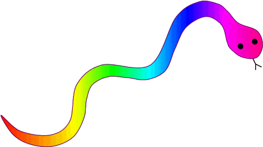 Top 76 Snake Clipart - Cartoon Snakes For Snakes And Ladders (567x330)