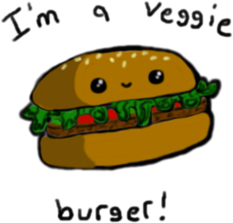Untitled Drawing By Crimsondaeva - Buffalo Burger (936x843)