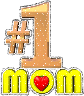 Mothers Day Clipart 1 Mom - #1 Mom Animation (350x350)
