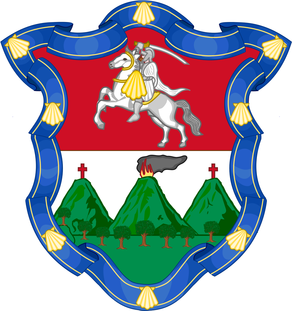 Coat Of Arms Of Guatemala City - Coat Of Arms Of Guatemala (959x1024)