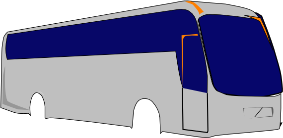 Once More Bus Clip Art - Airport Bus (600x278)