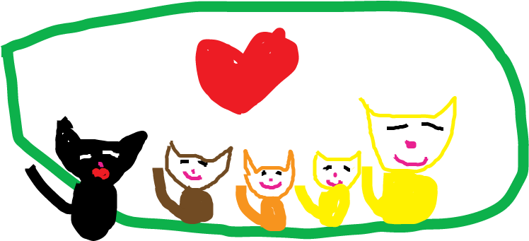 Once Upon A Time There Was A Cat Named Jeni - Cartoon (910x470)