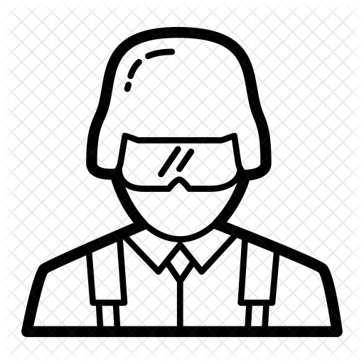 Soldier Icon - Engineering Icon Avatar (512x512)