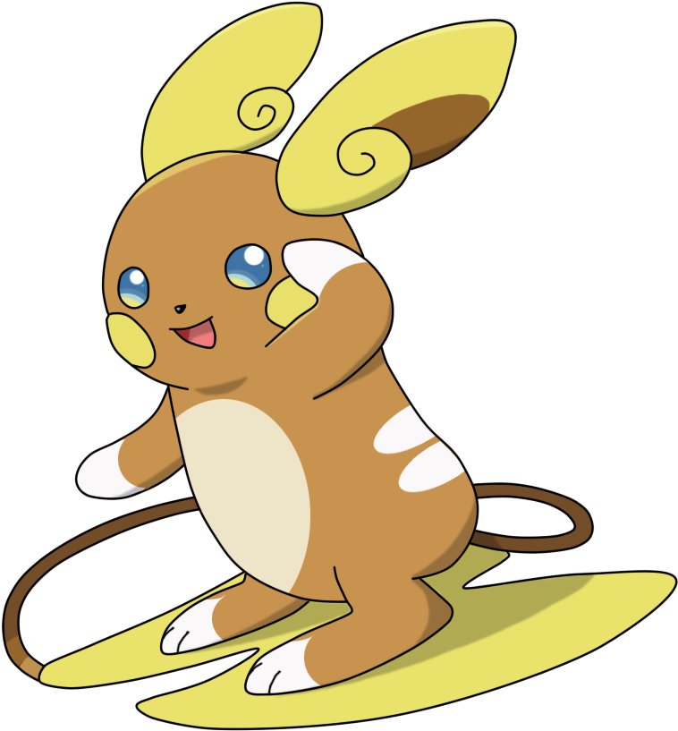 Alolan Raichu 2 By Avengerseraph - Cartoon (820x853)