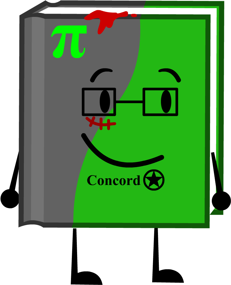 S1some Nerd - Book Bfdi Png (1080x1080)