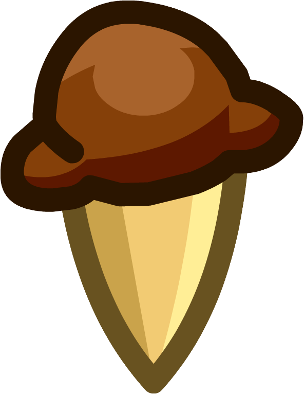 Food And Drink Icons - Club Penguin Ice Cream (592x766)