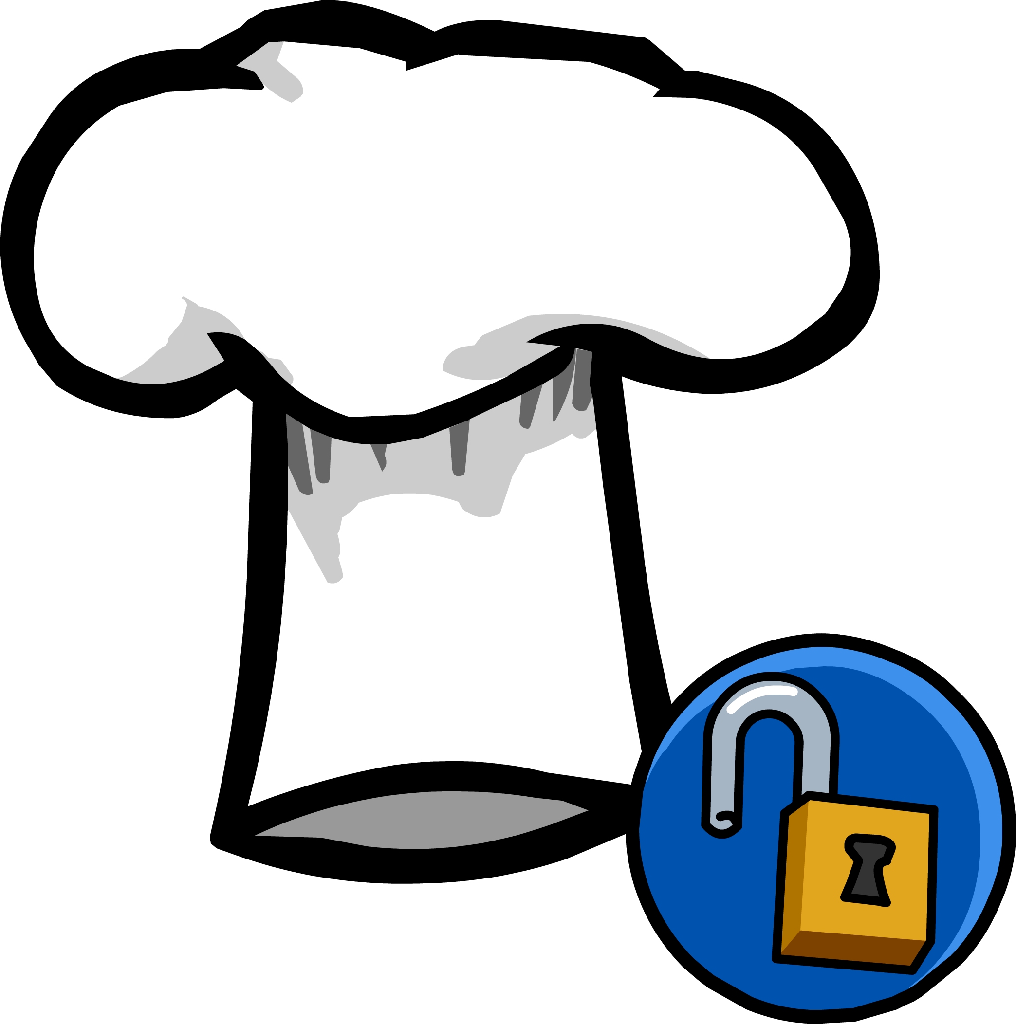 Clothing Icons - Club Penguin School Furniture (2087x2104)