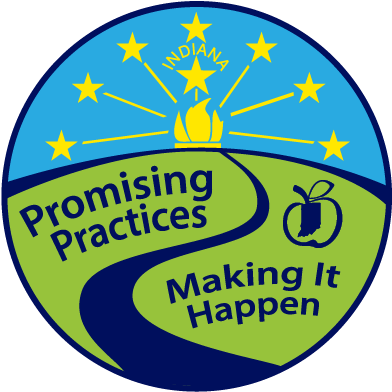 Indiana Promising Practice - 3drose State Flag Of Indiana Pd-us - Mouse Pad, 8 By (404x403)