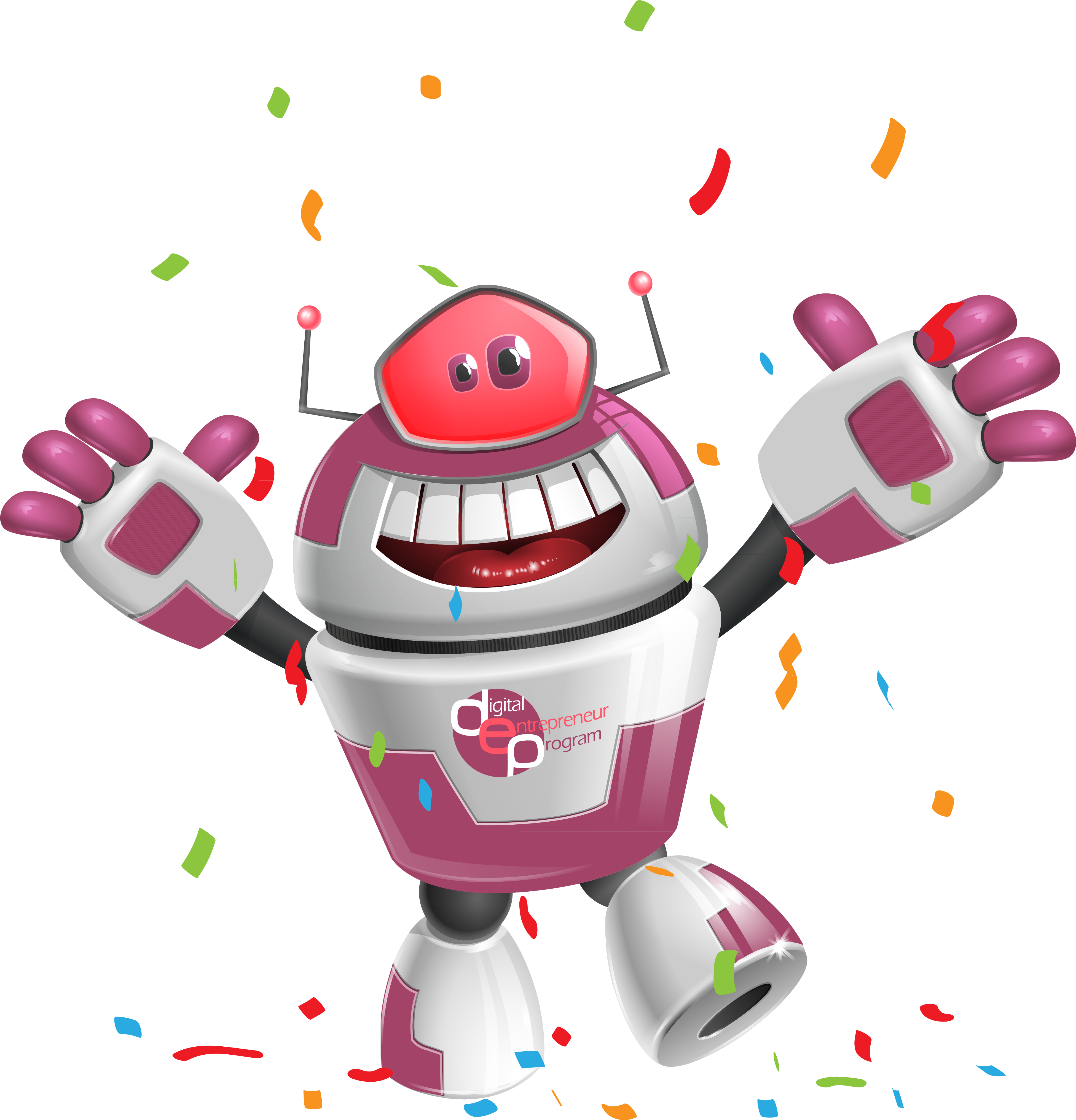 Digital Entrepreneur Program - Cartoon (4016x4134)