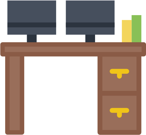 Desk Free Icon - Sofa Tables (512x512)
