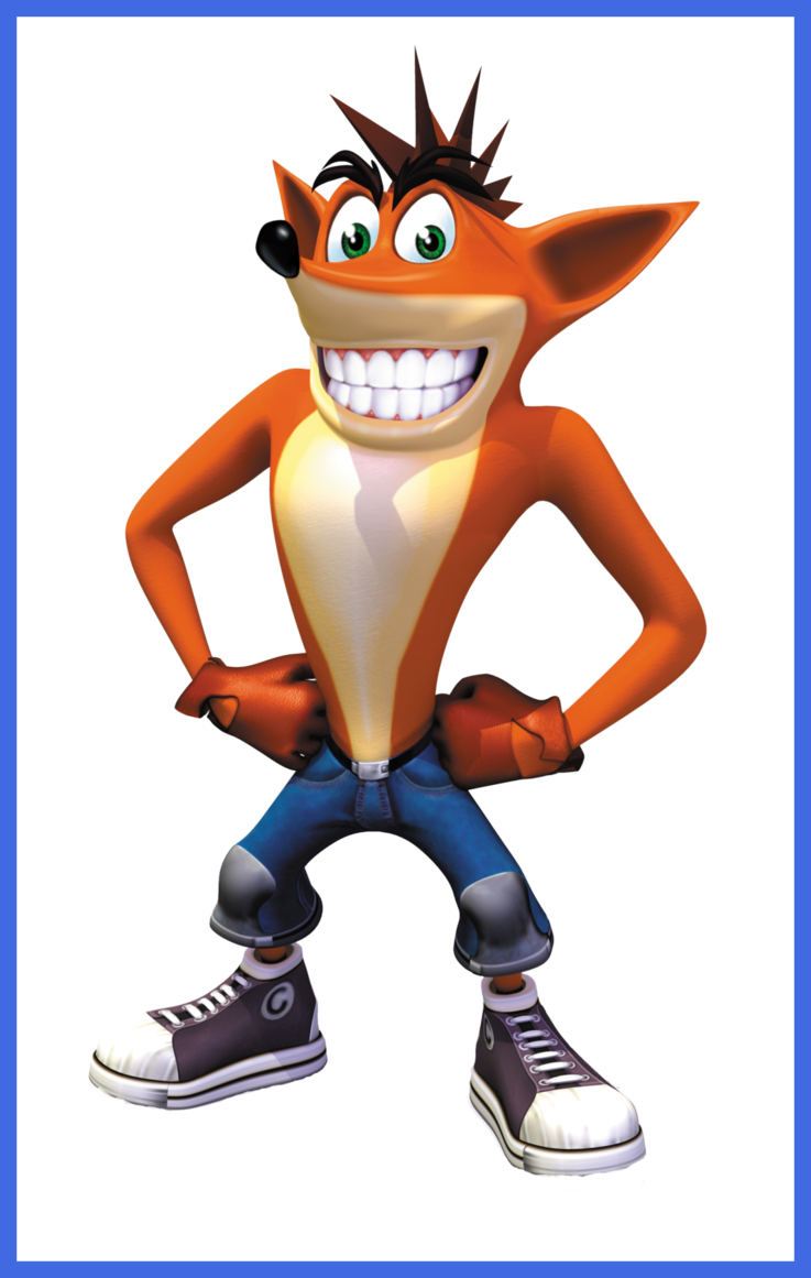 Amazing Crash Twinsanity Render By Jerimiahisaiah U - Crash Bandicoot Characters (737x1161)