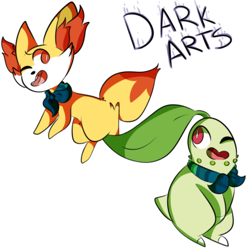 Pokemon Super Mystery Dungeon Team, Umbre And Toby - Cartoon (500x500)
