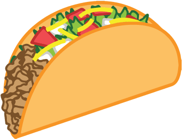 Pepper Clipart Tex Mex - I'm Into Fitness...fit'ness Taco (792x612)