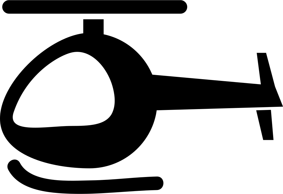 Helicopter Profile Comments - Helicoptero Icono Png (980x674)