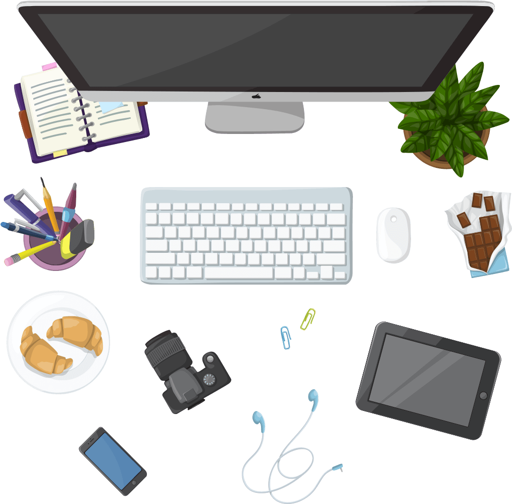 Free Design Illustrations - Designers Desk Png (1048x1106)