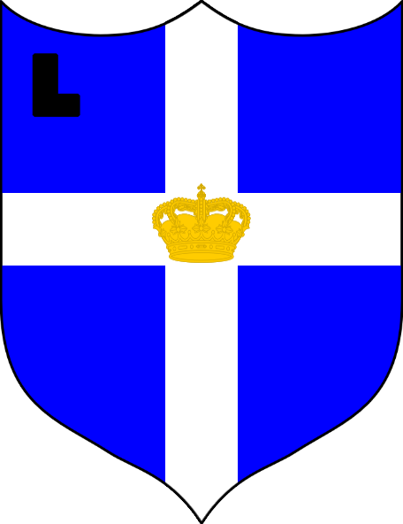 Coat Of Arms Of The Mainland And All Territories - Flag: Kingdom Of Greece (456x592)