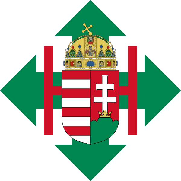 Hungary Became More And More Economically Tied To Germany, - Hungarian Coat Of Arms (600x600)