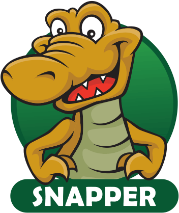 My Name Is Snapper And I Am A Crocodile - Cartoon (461x448)