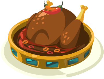 Chili Chocolate Chicken - Ganache (359x359)