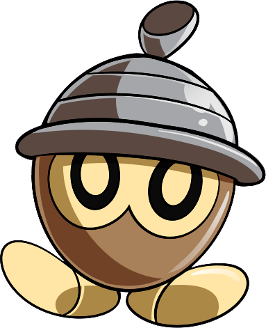 Shiny Seedot Pokédex - Acorn Pokemon (383x471)
