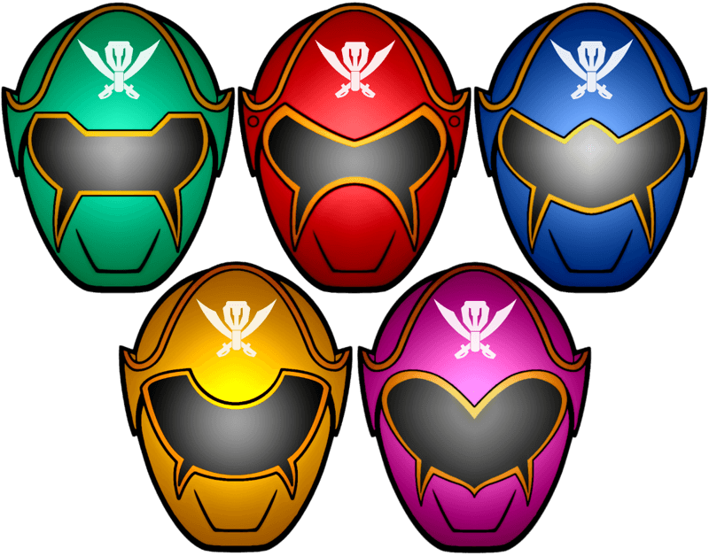 Red Ranger Cliparts - Power Rangers Face Mask (800x628)