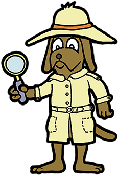 Detective Dog - Detective Dog (400x512)