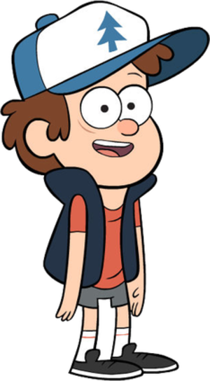 Dipper Pines - Dipper From Gravity Falls (300x544)