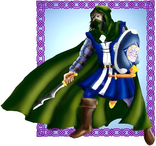 Steppe Guardian - Tirien Unitriel - Cartoon (554x551)