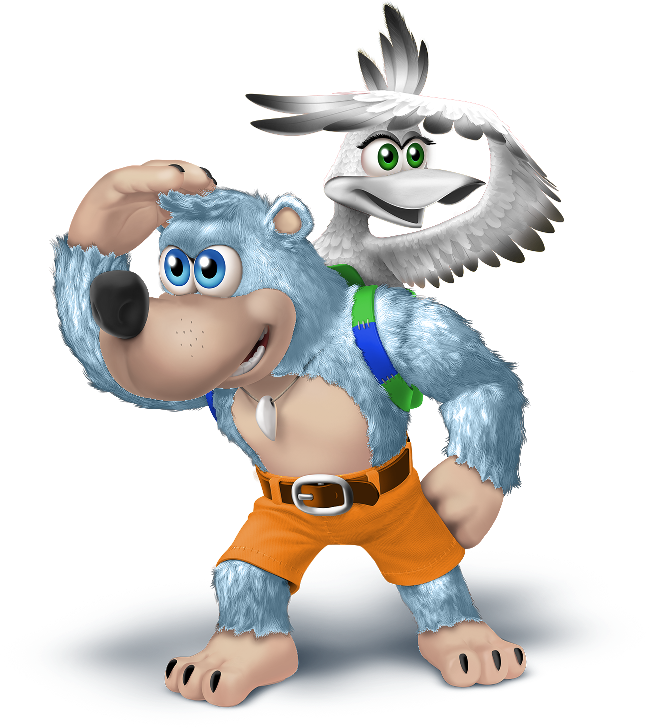 Ssb5 Banjo-kazooie - Banjo-kazooie (1500x1501)