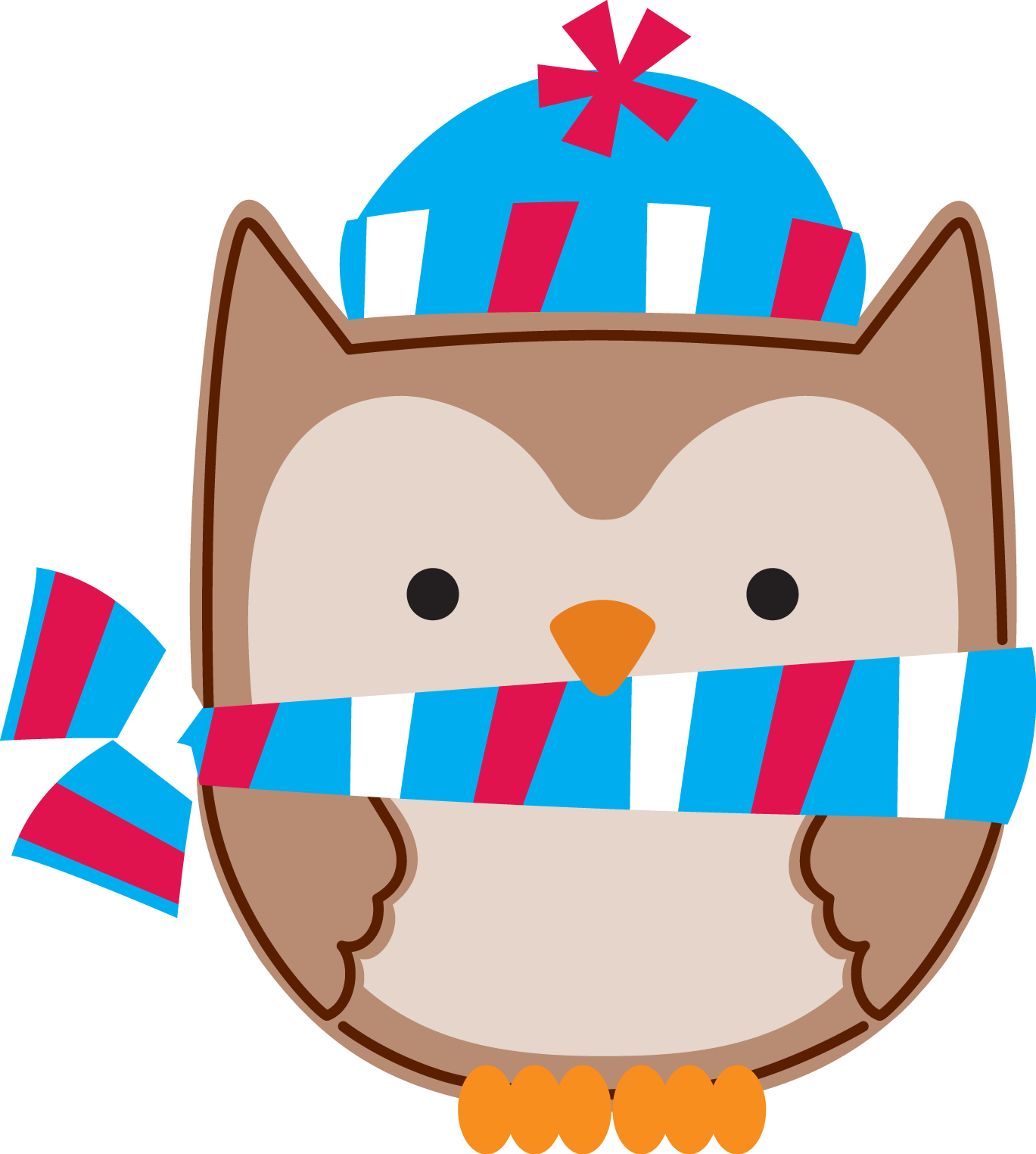Photo By @daniellemoraesfalcao - Owl Klip Art Winter (1369x1524)