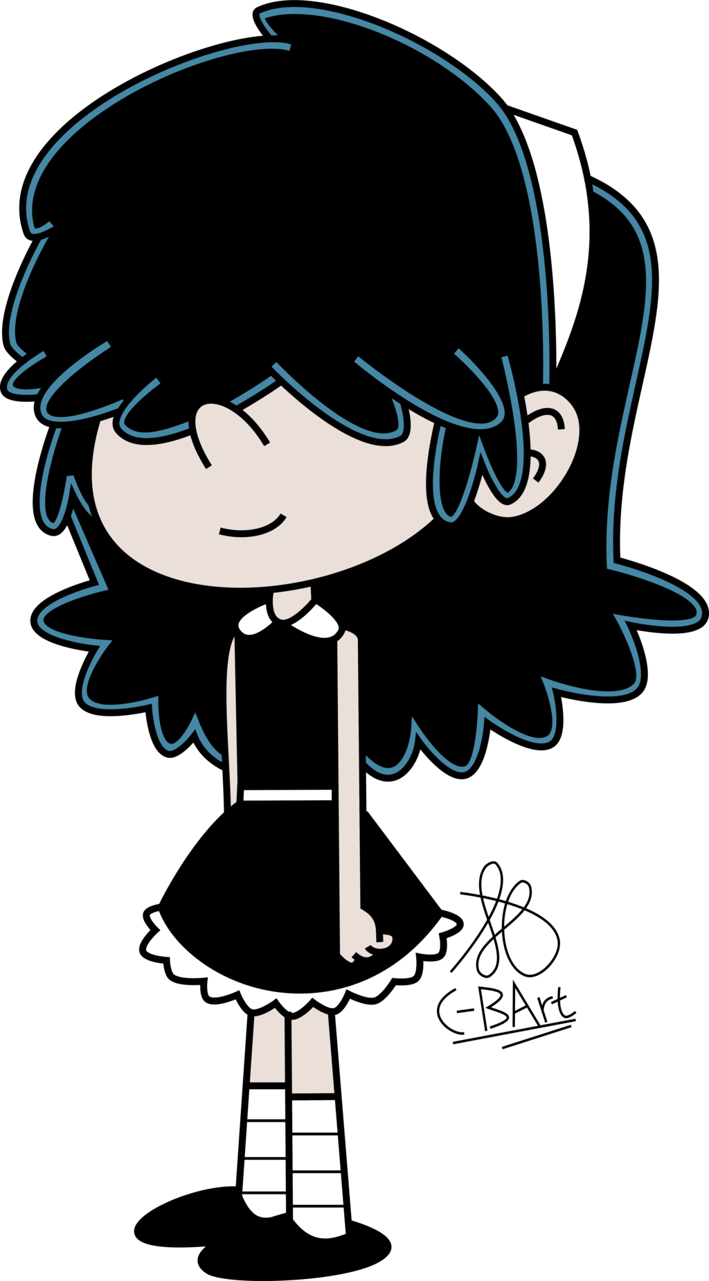 Lucy Loud By C-bart - Loud House Lucy Older (1024x1849)