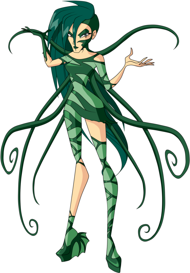 Lucy Dark Sirenix- Concept Art By Pandbtv - Diaspro Dark Sirenix Witch (758x1054)