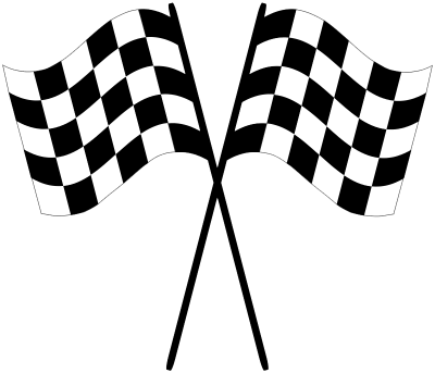 Download Racing Flag Free Png Transparent Image And - Checkered Racing Flag Png (400x343)