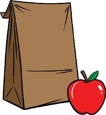 Sack Lunch Clipart The Arts Image Pbs Learningmedia - Brown Bag Lunch Cartoon (367x399)