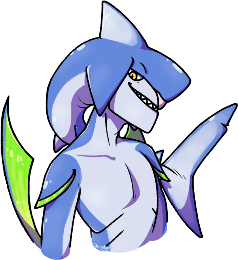 Mako By Poke-robin - Cartoon (862x926)