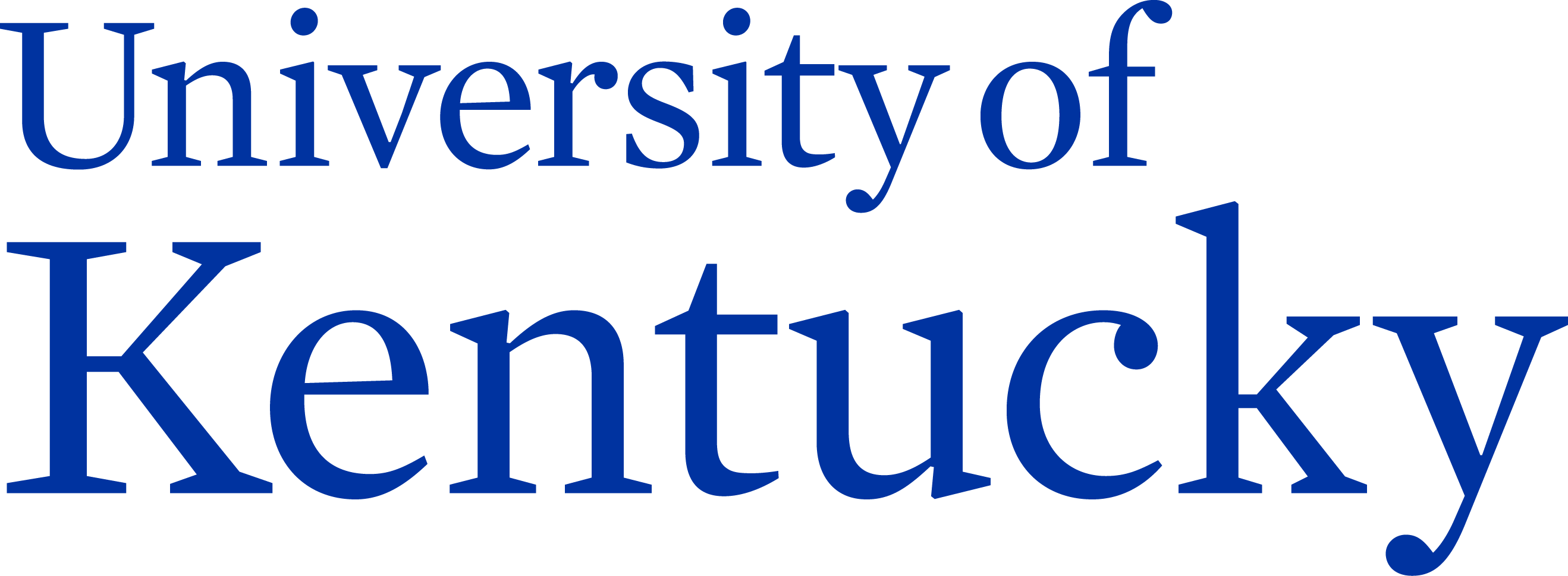 Uk Logo University Of Kentucky - University Of Kentucky Logo (2637x970)