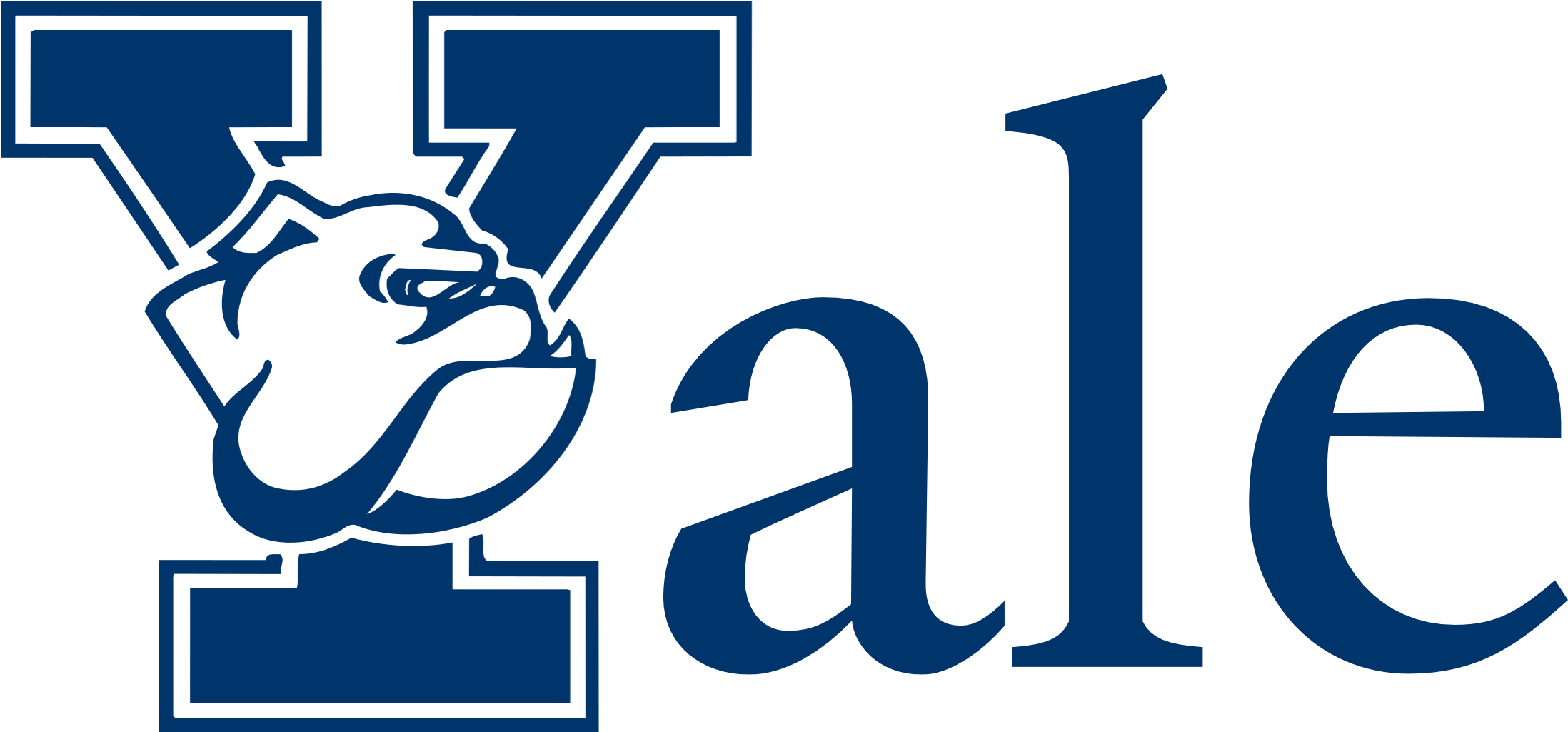 Yale University Clipart 3 By Kimberly - Yale University Mascot Logo (2204x1024)