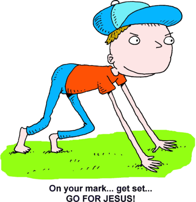 Ready To Go Clip Art - Ready Set Go Clip Art (387x400)