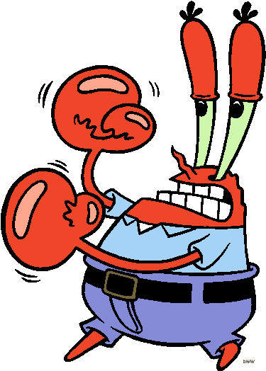 Leo This Month Is The Month For Prosperity - Mr Krabs Angry Png (377x531)