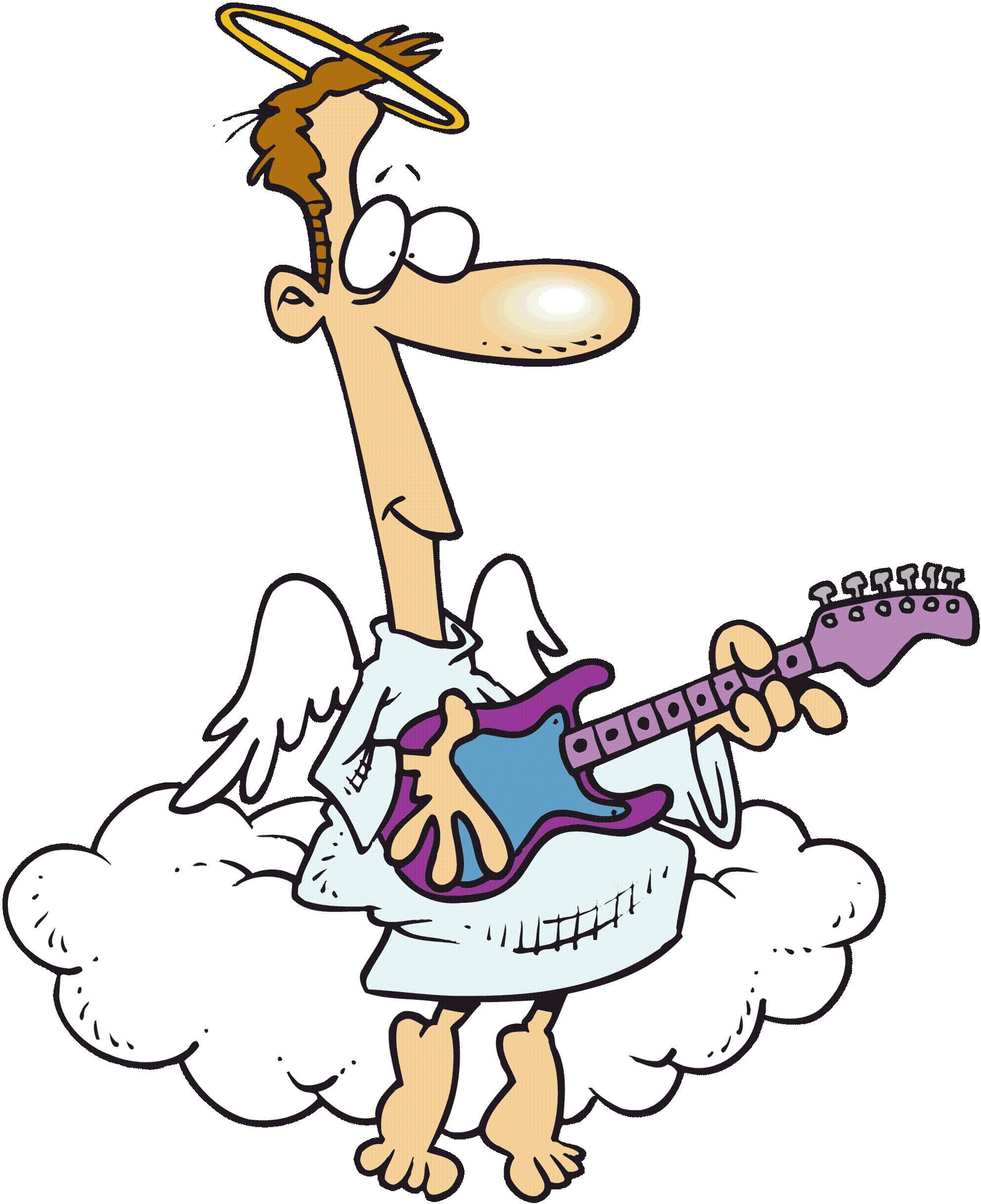 Poems Going Home Heaven Clipart Free Clipart Kqdhmb - Angel Playing The Guitar (1976x2428)