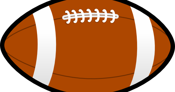 The Weekend Gourmet - Football Clip Art (600x316)