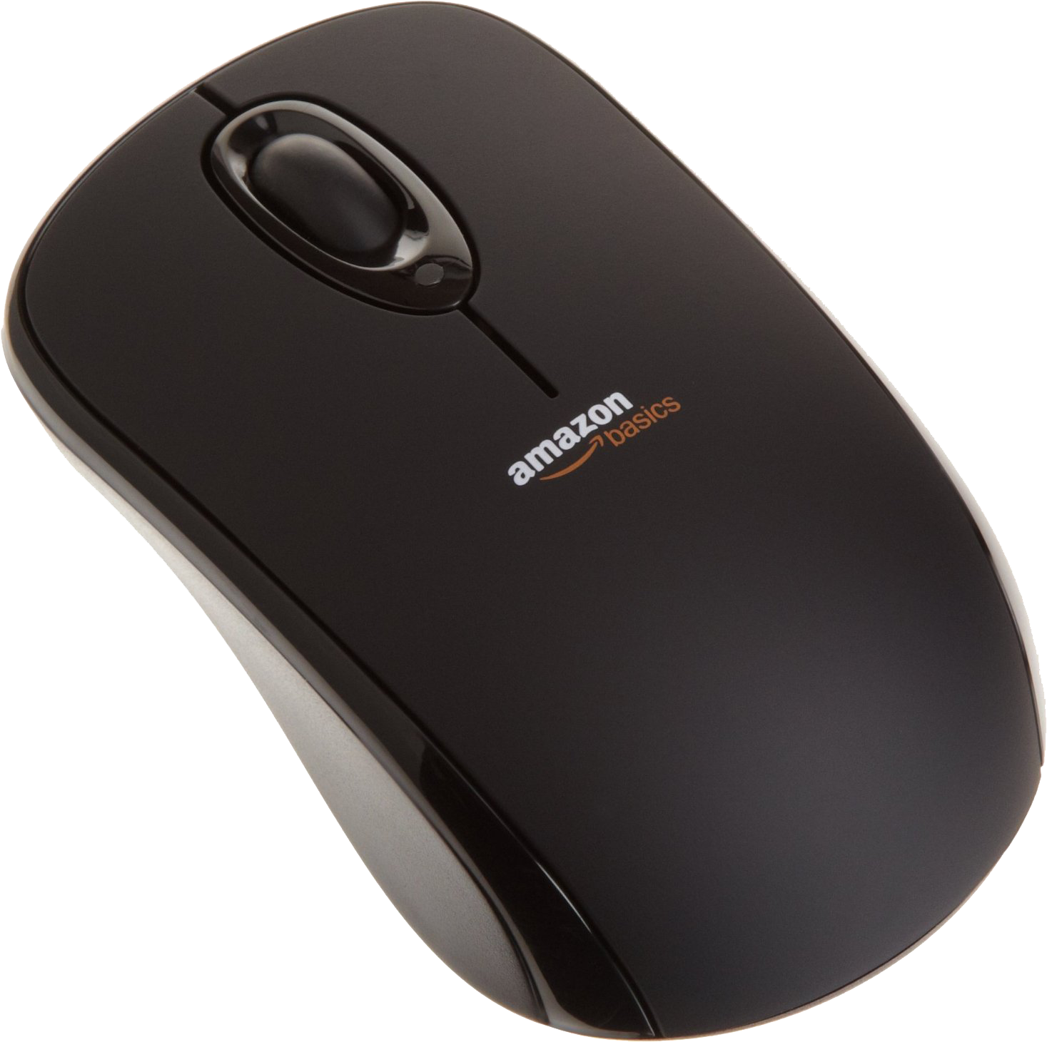 Pc Mouse Png - Amazonbasics Wireless Mouse With Nano Receiver Mgr0975 (1500x1500)