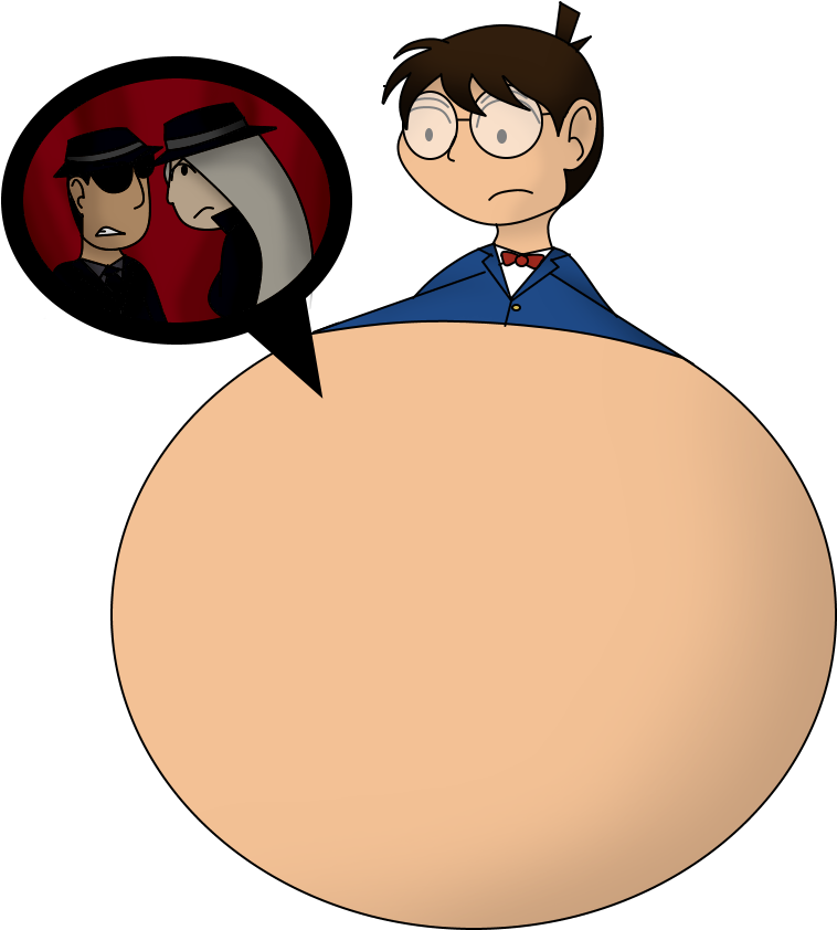 [cm] Conan Edogawa Ate Gin And Vodka By Boysvoregirls - Detective Conan Vore (769x845)