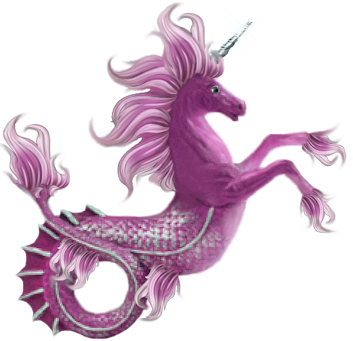 Take Your Foopet To The Beach, Where This Rare Mythical - Narwhal (353x341)