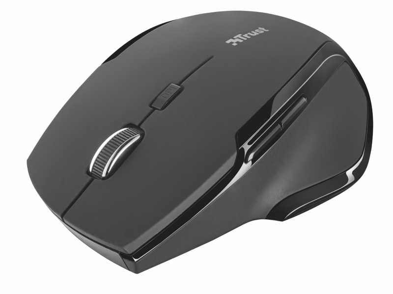 Input Devices - Mouse Wireless - Optical - Mouse Trust - Mouse Trust Evo Compact Wireless Optical Mouse (800x597)