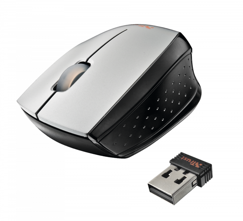 Input Devices - Mouse Wireless - Optical - Isotta Trust - Wireless Mini Mouse Trust (800x728)