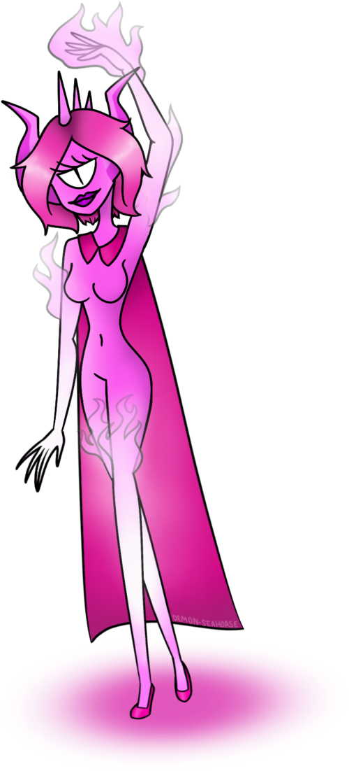 Pyronica By Demon-seahorse - Gravity Falls (657x1215)