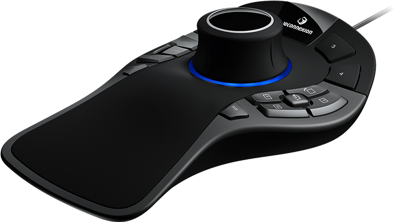 Input Technologies For Cad - 3dconnexion Spacemouse Pro 3d Mouse (829x588)